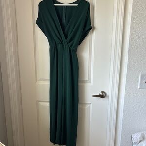SHEIN Elegant Green jumpsuit size 0XL